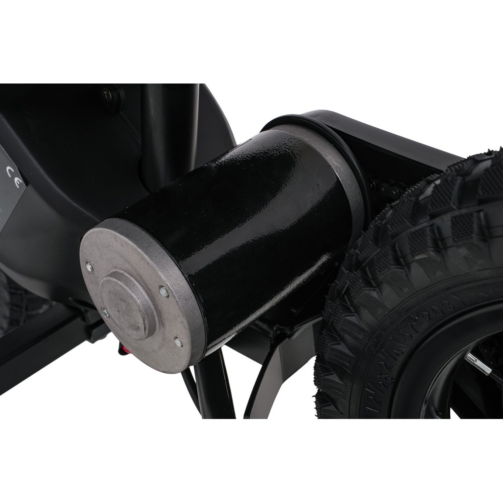 RAMIGO Elektrická Motorka SHARK 150W 24V Li-ion, rýchlosť 15 km/h, nafukovacie kolesá, nosnosť 40kg, čierna