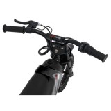 RAMIGO Elektrická Motorka SHARK 150W 24V Li-ion, rýchlosť 15 km/h, nafukovacie kolesá, nosnosť 40kg, čierna