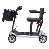 Ramiz Elektrická štvorkolesová kolobežka EasyGo pre Dôchodcov Seniorov 270W 24V Li-ion nosnosť 120kg, ELEKTRICKÝ SKÚTER, striebo