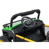 JOKO Elektrické autíčko Buggy UTV SPEED 2x80W, Dvojmiestne sedadlo, penové kolesá, nosnosť 40kg, zelené