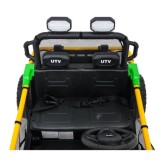 JOKO Elektrické autíčko Buggy UTV SPEED 2x80W, Dvojmiestne sedadlo, penové kolesá, nosnosť 40kg, zelené
