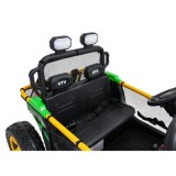 JOKO Elektrické autíčko Buggy UTV SPEED 2x80W, Dvojmiestne sedadlo, penové kolesá, nosnosť 40kg, zelené