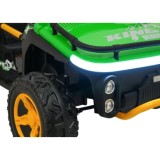 JOKO Elektrické autíčko Buggy UTV SPEED 2x80W, Dvojmiestne sedadlo, penové kolesá, nosnosť 40kg, zelené