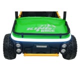 JOKO Elektrické autíčko Buggy UTV SPEED 2x80W, Dvojmiestne sedadlo, penové kolesá, nosnosť 40kg, zelené