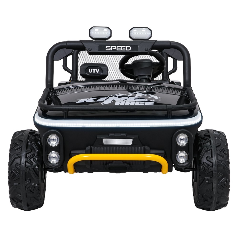 JOKO Elektrické autíčko Buggy UTV SPEED 2x80W, Dvojmiestne sedadlo, nosnosť 40kg, čierne