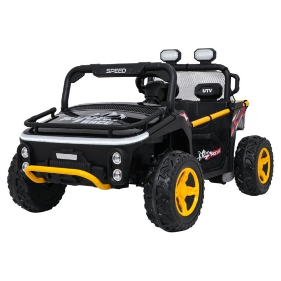 JOKO Elektrické autíčko Buggy UTV SPEED 2x80W, Dvojmiestne sedadlo, nosnosť 40kg, čierne