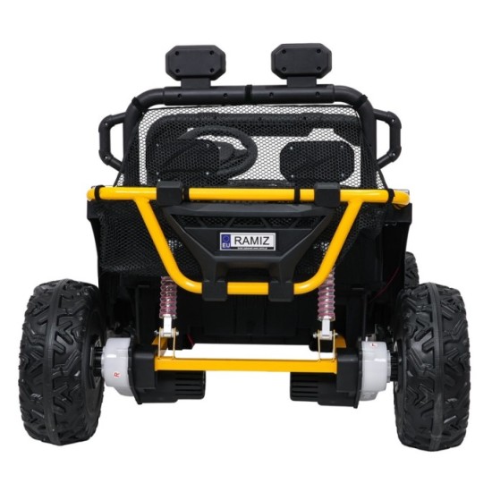 JOKO Elektrické autíčko Buggy UTV SPEED 2x80W, Dvojmiestne sedadlo, nosnosť 40kg, čierne