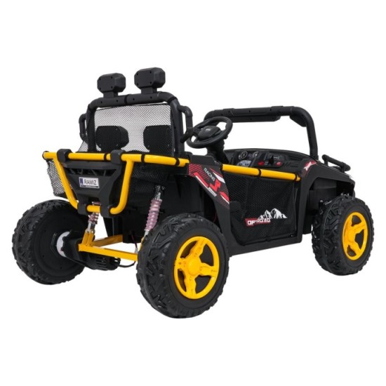 JOKO Elektrické autíčko Buggy UTV SPEED 2x80W, Dvojmiestne sedadlo, nosnosť 40kg, čierne