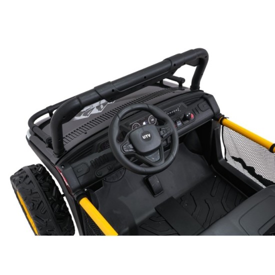 JOKO Elektrické autíčko Buggy UTV SPEED 2x80W, Dvojmiestne sedadlo, nosnosť 40kg, čierne
