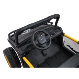 JOKO Elektrické autíčko Buggy UTV SPEED 2x80W, Dvojmiestne sedadlo, nosnosť 40kg, čierne