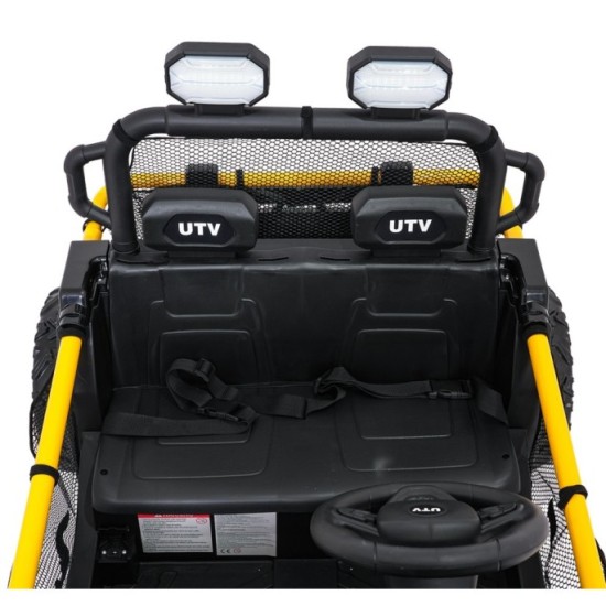 JOKO Elektrické autíčko Buggy UTV SPEED 2x80W, Dvojmiestne sedadlo, nosnosť 40kg, čierne