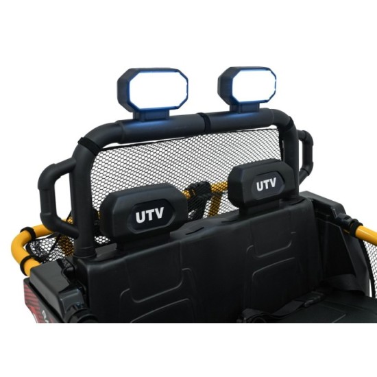 JOKO Elektrické autíčko Buggy UTV SPEED 2x80W, Dvojmiestne sedadlo, nosnosť 40kg, čierne