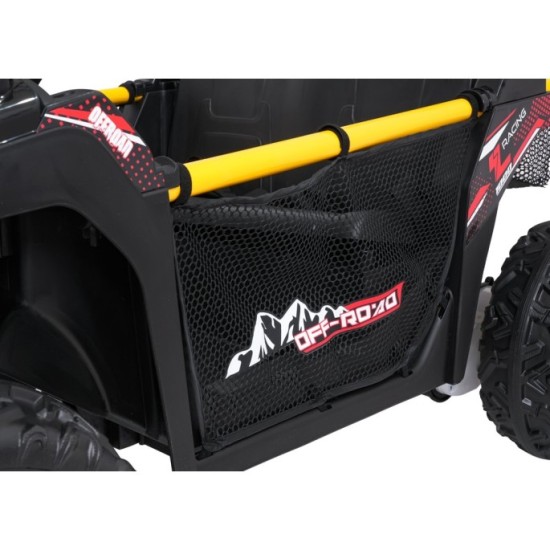 JOKO Elektrické autíčko Buggy UTV SPEED 2x80W, Dvojmiestne sedadlo, nosnosť 40kg, čierne