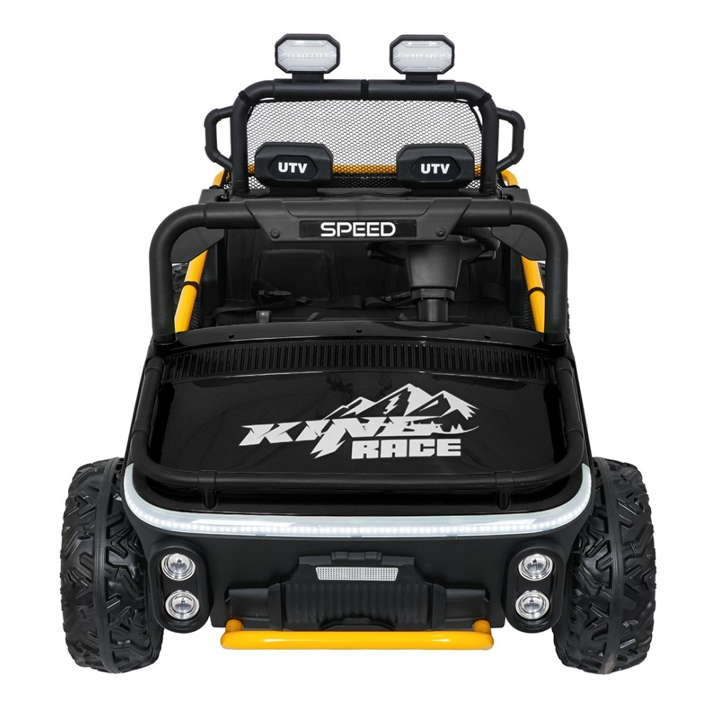 JOKO Elektrické autíčko Buggy UTV SPEED 2x80W, Dvojmiestne sedadlo, nosnosť 40kg, čierne