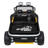 JOKO Elektrické autíčko Buggy UTV SPEED 2x80W, Dvojmiestne sedadlo, nosnosť 40kg, čierne