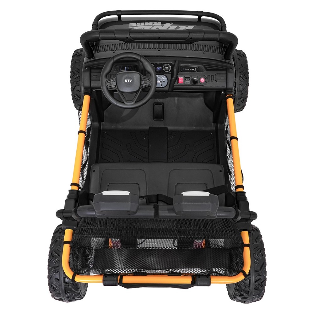 JOKO Elektrické autíčko Buggy UTV SPEED 2x80W, Dvojmiestne sedadlo, nosnosť 40kg, čierne