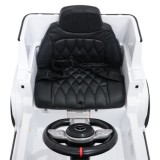 JOKO Elektrické autíčko Mercedes G63 AMG LIFT, penové kolesá, kožené sedadlo, biele