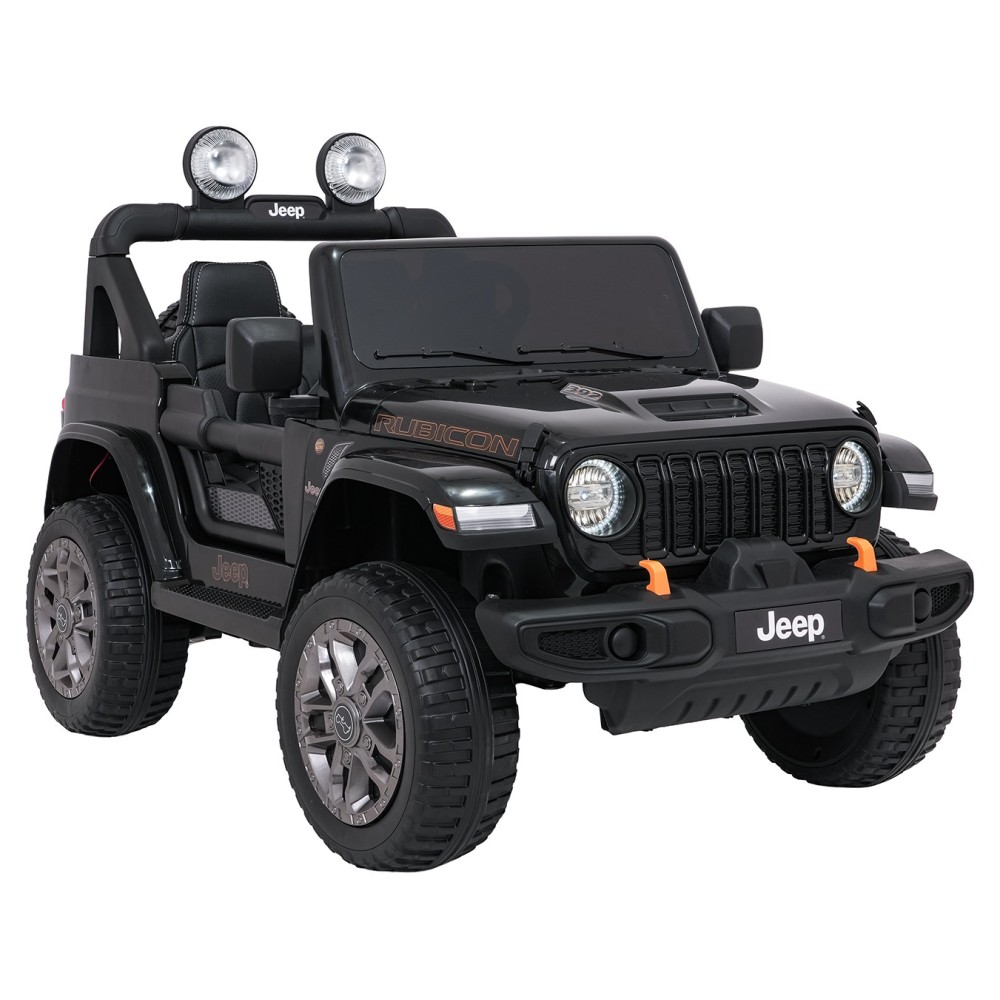 JOKO Elektrické autíčko Jeep Wrangler Rubicon LIFT, čierne