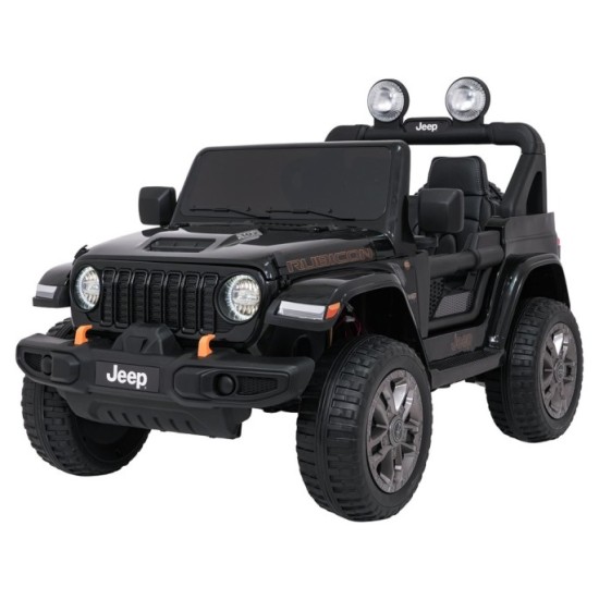JOKO Elektrické autíčko Jeep Wrangler Rubicon LIFT, čierne