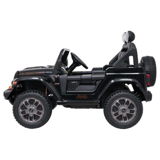 JOKO Elektrické autíčko Jeep Wrangler Rubicon LIFT, čierne