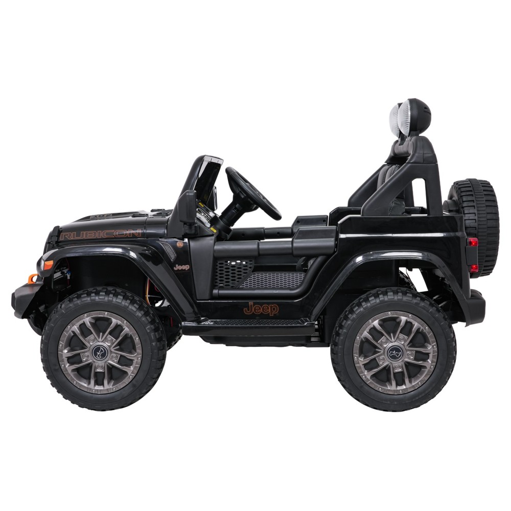 JOKO Elektrické autíčko Jeep Wrangler Rubicon LIFT, čierne
