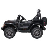 JOKO Elektrické autíčko Jeep Wrangler Rubicon LIFT, čierne