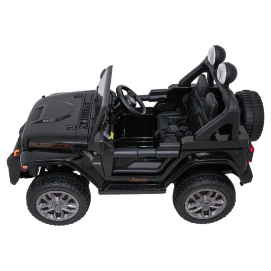 JOKO Elektrické autíčko Jeep Wrangler Rubicon LIFT, čierne
