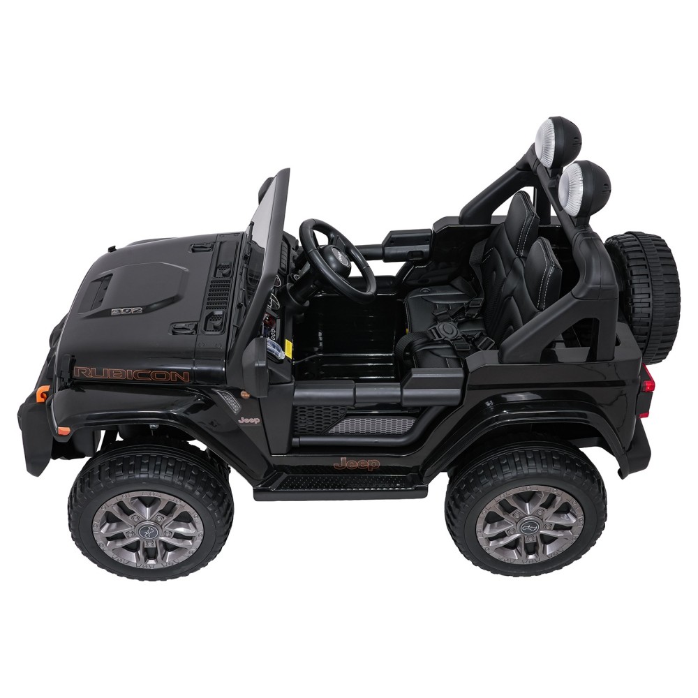 JOKO Elektrické autíčko Jeep Wrangler Rubicon LIFT, čierne