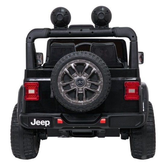 JOKO Elektrické autíčko Jeep Wrangler Rubicon LIFT, čierne