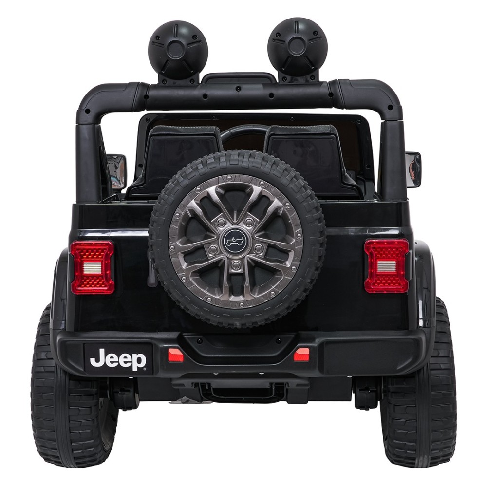 JOKO Elektrické autíčko Jeep Wrangler Rubicon LIFT, čierne
