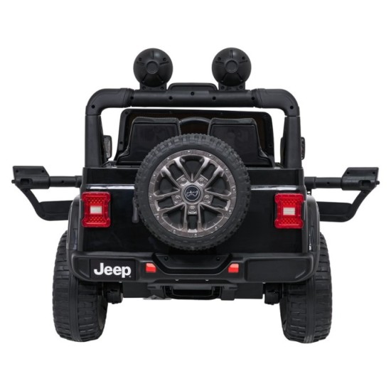 JOKO Elektrické autíčko Jeep Wrangler Rubicon LIFT, čierne