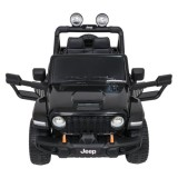 JOKO Elektrické autíčko Jeep Wrangler Rubicon LIFT, čierne