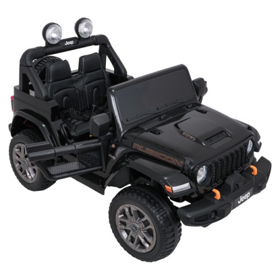 JOKO Elektrické autíčko Jeep Wrangler Rubicon LIFT, čierne