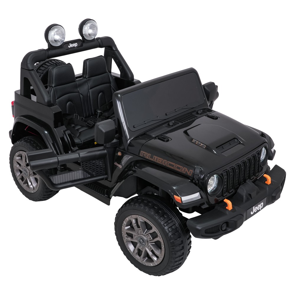 JOKO Elektrické autíčko Jeep Wrangler Rubicon LIFT, čierne