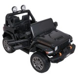 JOKO Elektrické autíčko Jeep Wrangler Rubicon LIFT, čierne