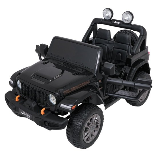 JOKO Elektrické autíčko Jeep Wrangler Rubicon LIFT, čierne
