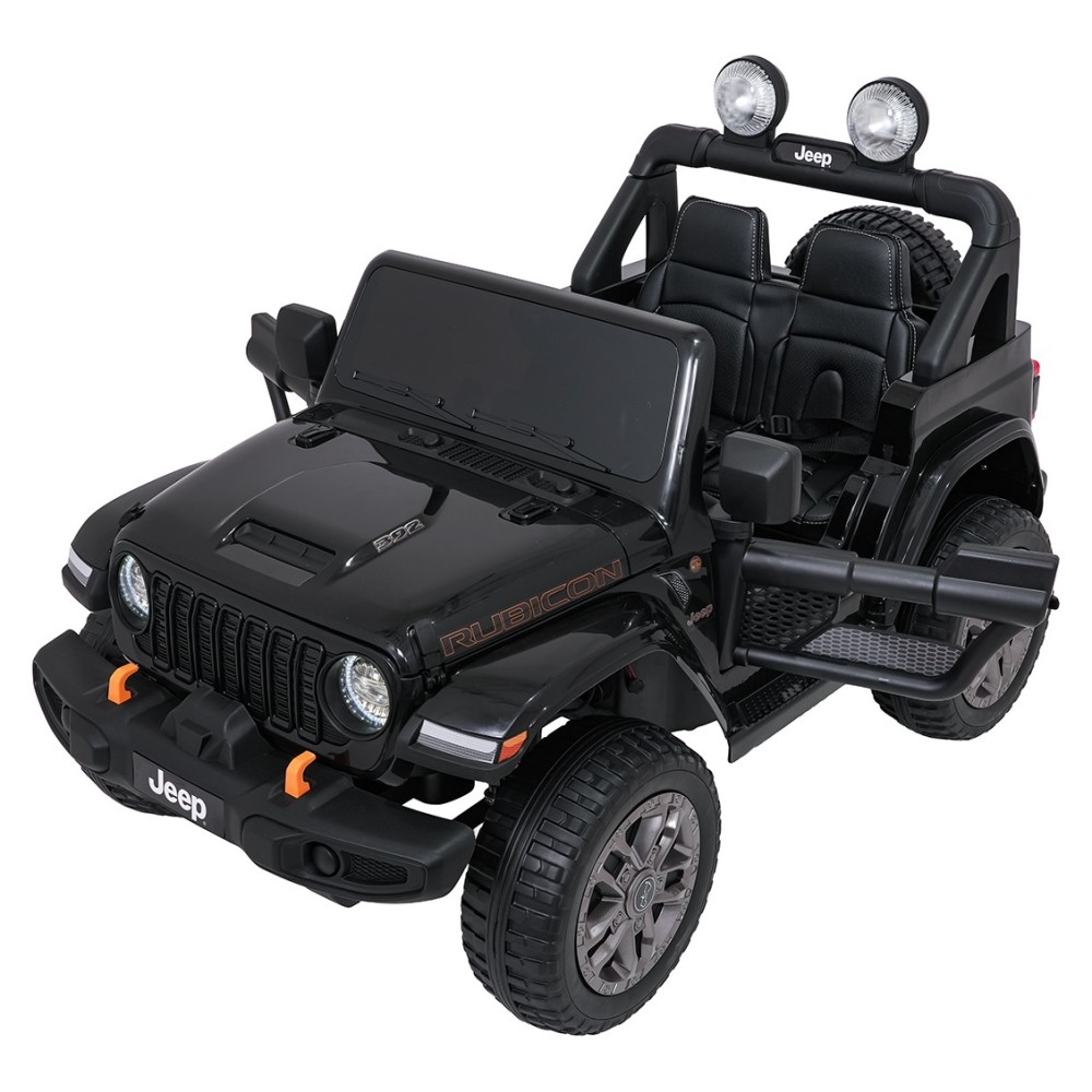 JOKO Elektrické autíčko Jeep Wrangler Rubicon LIFT, čierne