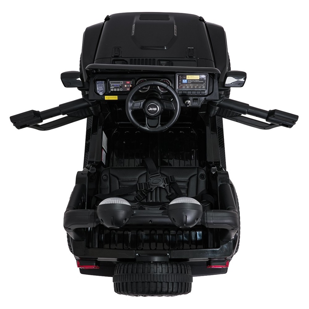 JOKO Elektrické autíčko Jeep Wrangler Rubicon LIFT, čierne