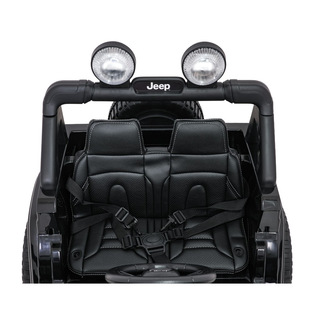 JOKO Elektrické autíčko Jeep Wrangler Rubicon LIFT, čierne