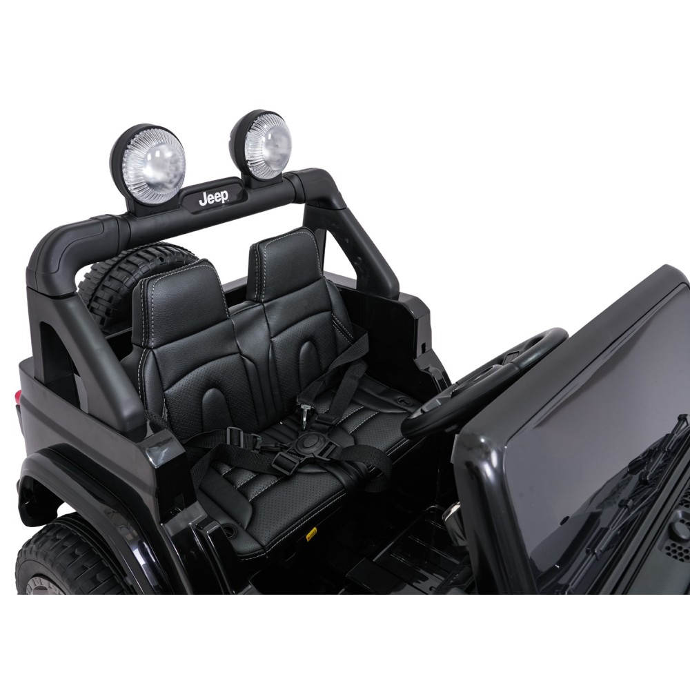 JOKO Elektrické autíčko Jeep Wrangler Rubicon LIFT, čierne