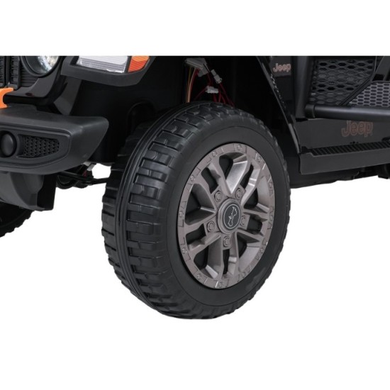 JOKO Elektrické autíčko Jeep Wrangler Rubicon LIFT, čierne