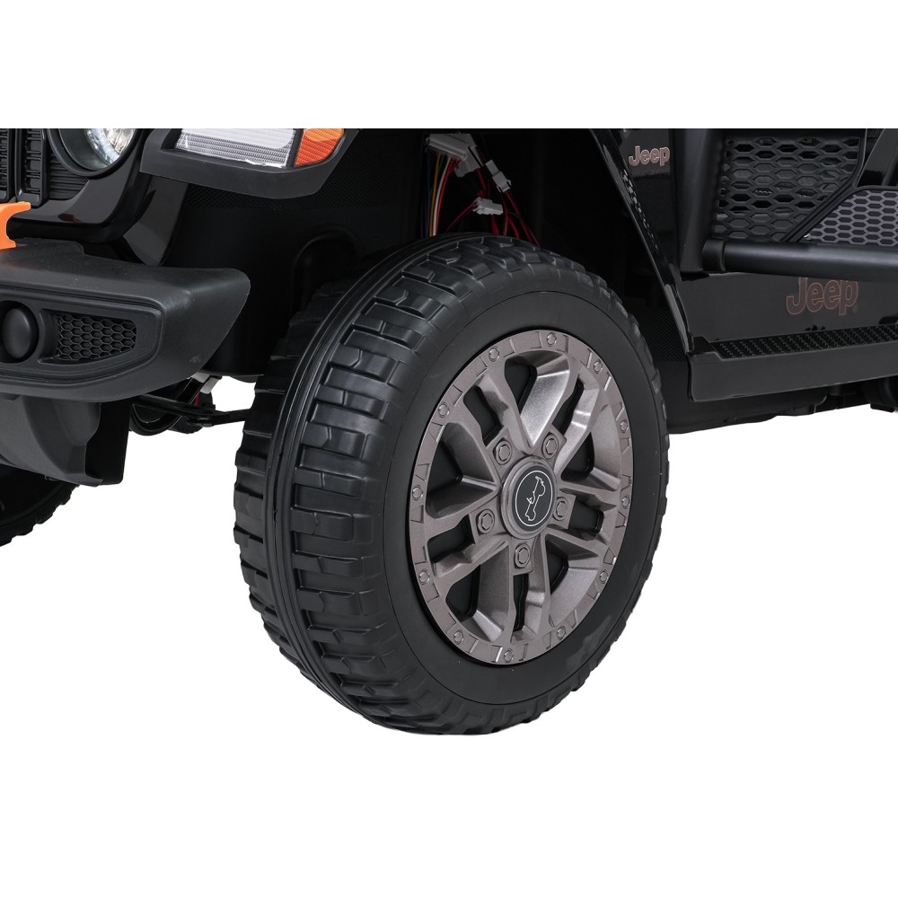 JOKO Elektrické autíčko Jeep Wrangler Rubicon LIFT, čierne