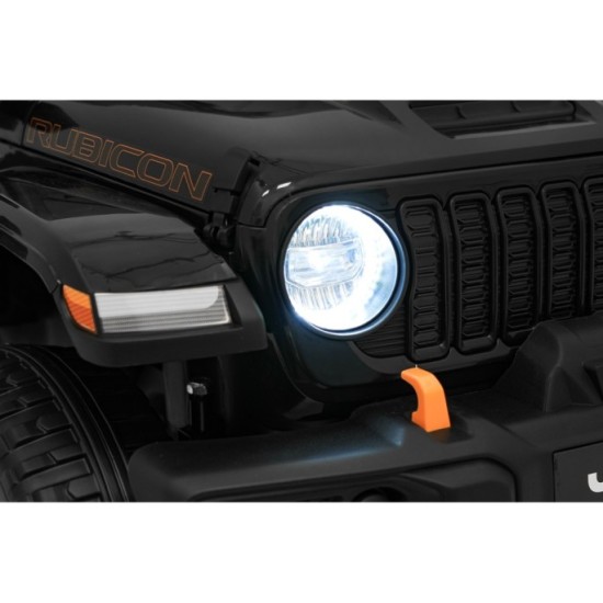 JOKO Elektrické autíčko Jeep Wrangler Rubicon LIFT, čierne