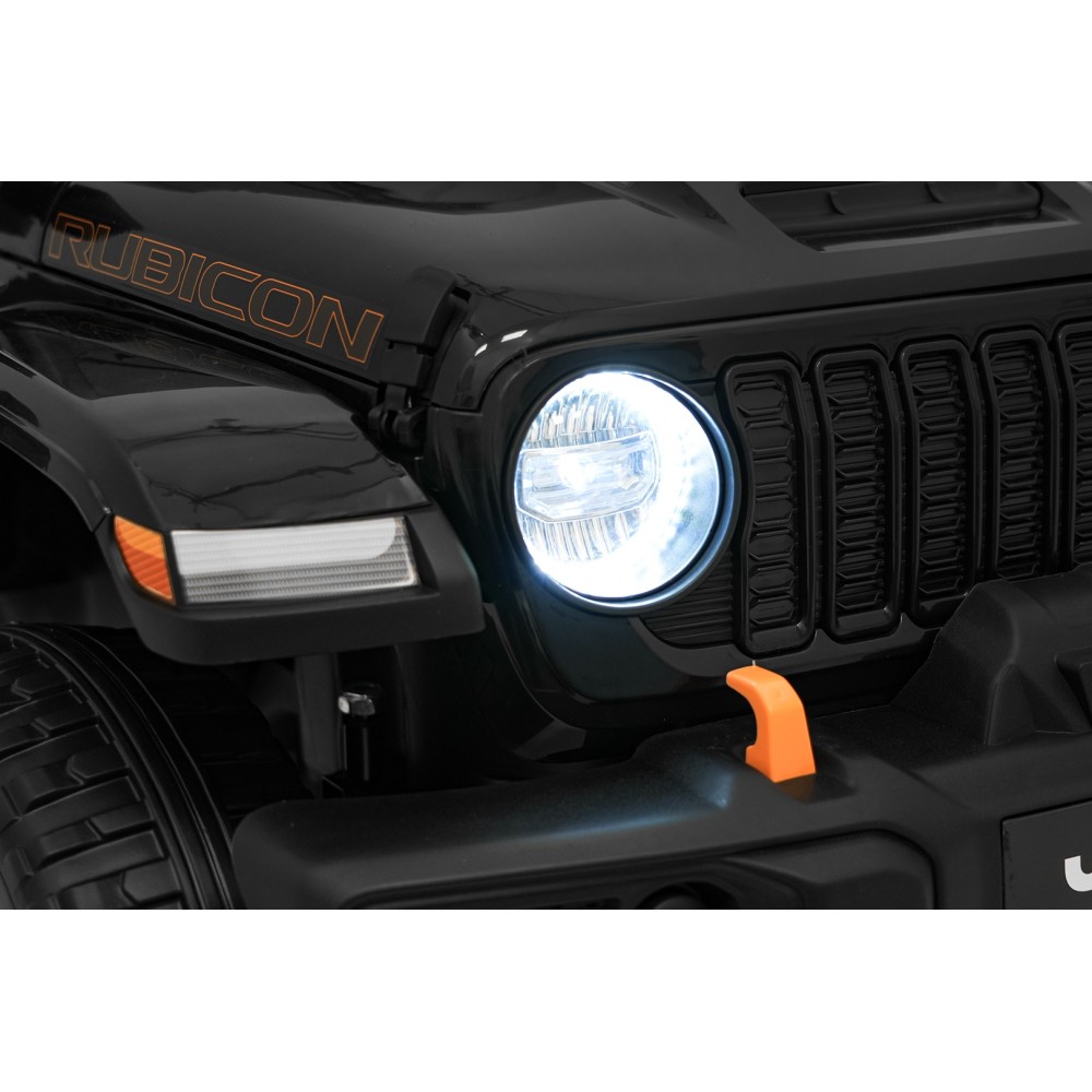 JOKO Elektrické autíčko Jeep Wrangler Rubicon LIFT, čierne