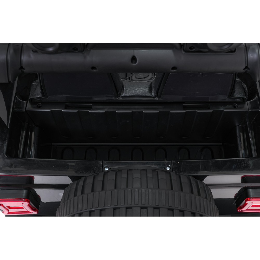 JOKO Elektrické autíčko Jeep Wrangler Rubicon LIFT, čierne