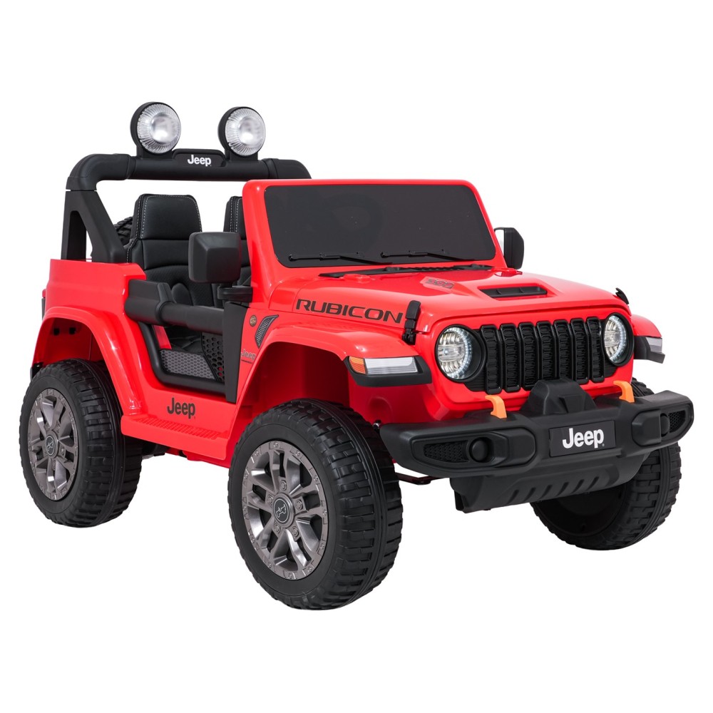 JOKO Elektrické autíčko Jeep Wrangler Rubicon LIFT, červené