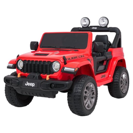 JOKO Elektrické autíčko Jeep Wrangler Rubicon LIFT, červené