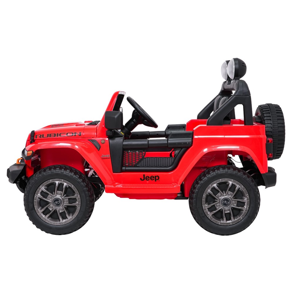 JOKO Elektrické autíčko Jeep Wrangler Rubicon LIFT, červené