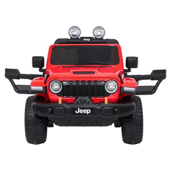 JOKO Elektrické autíčko Jeep Wrangler Rubicon LIFT, červené