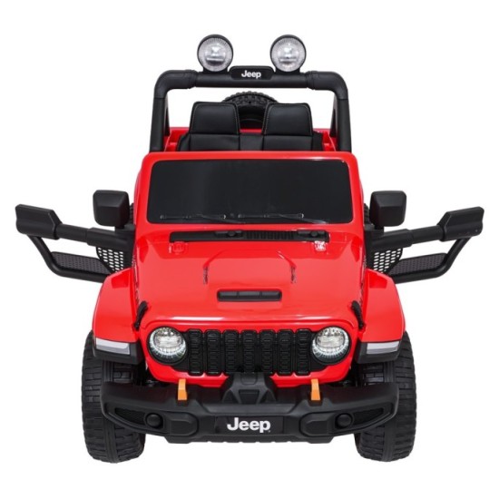 JOKO Elektrické autíčko Jeep Wrangler Rubicon LIFT, červené